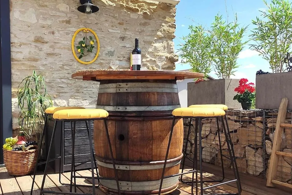 Jacuzzi Au Lemon Tree Et Charme Des Pierres Dorees Panossas Holiday home