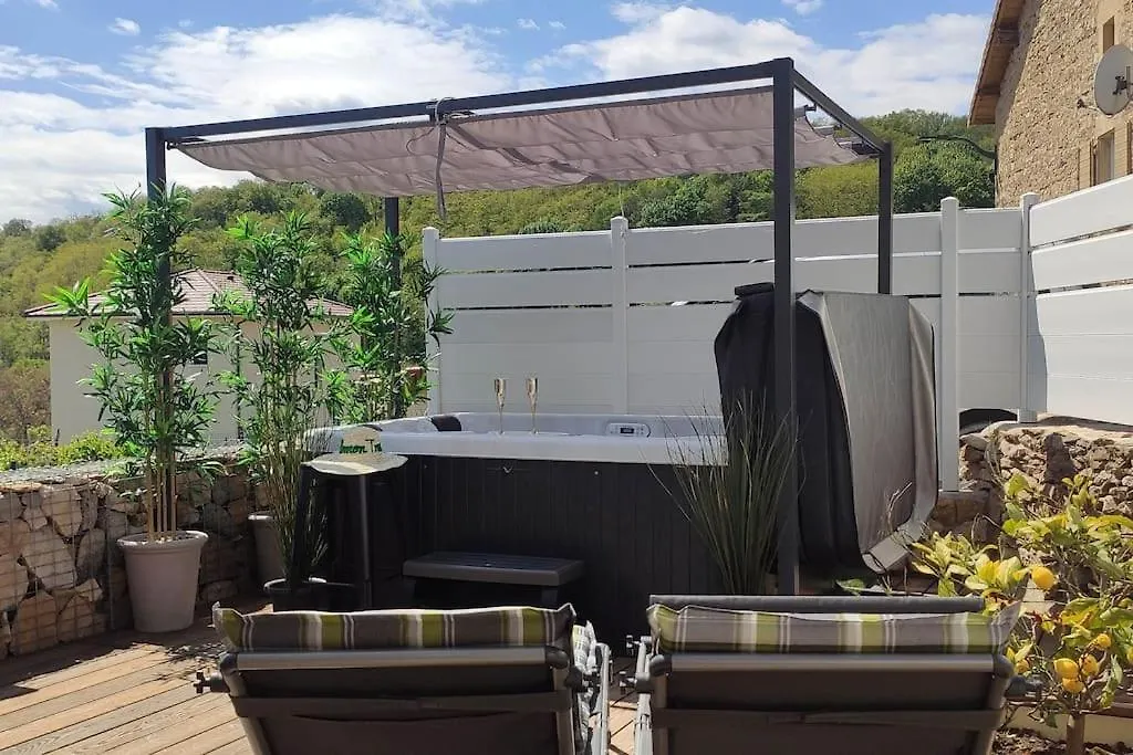 Jacuzzi Au Lemon Tree Et Charme Des Pierres Dorees Panossas